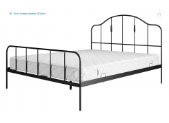 Кровать металлическая Wellrus 221-18