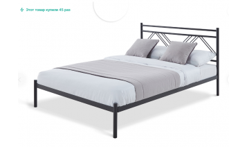 Кровать металлическая Wellrus 111-14