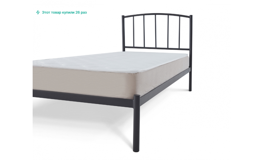 Кровать металлическая Wellrus 132-9